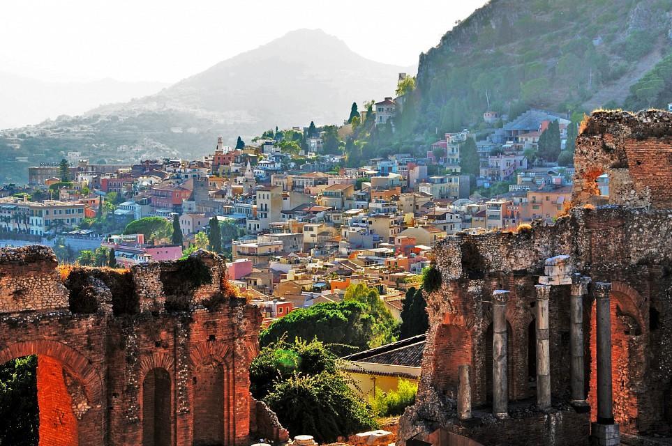 B&B Villa Palici Giardini Naxos Bagian luar foto