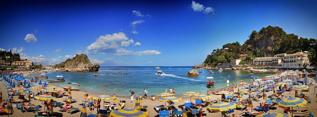 B&B Villa Palici Giardini Naxos Bagian luar foto